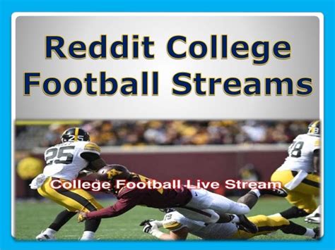 college football streams reddit free.